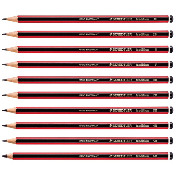 【数量は多】 STAEDTLER tradition＜トラディション＞一般用 ステッドラー] 筆記具