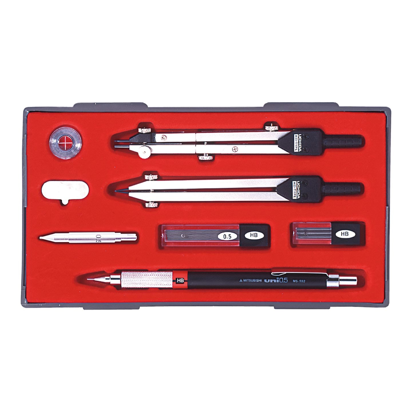 010-0004／SE10品組 鉛筆製図セット