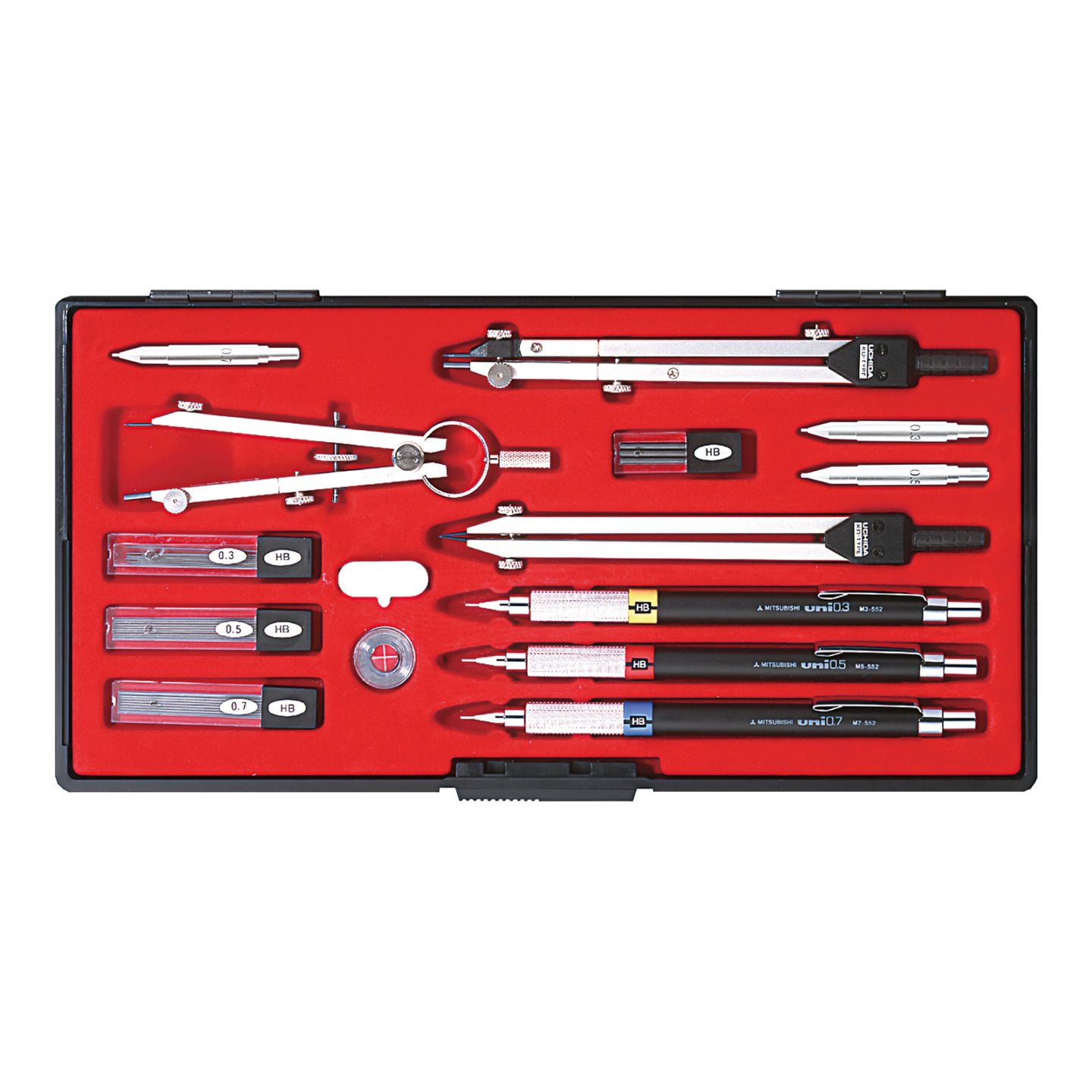 010-0006／SE17品組 鉛筆製図セット