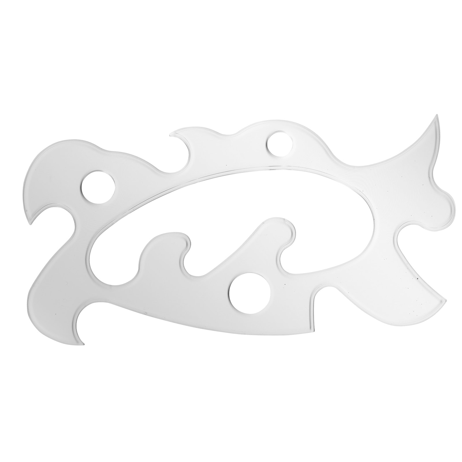 014-0016/万能雲型定規 エッジ付 中型