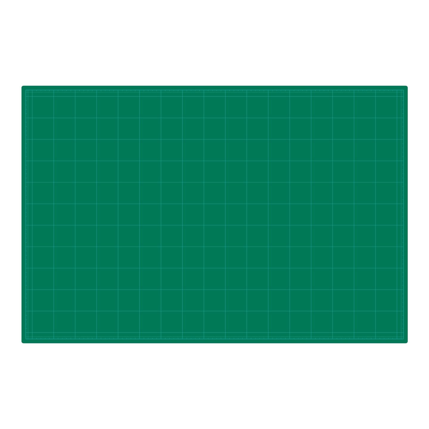 014-0072／カッティングマット コスト対応 両面 A1 グリーン