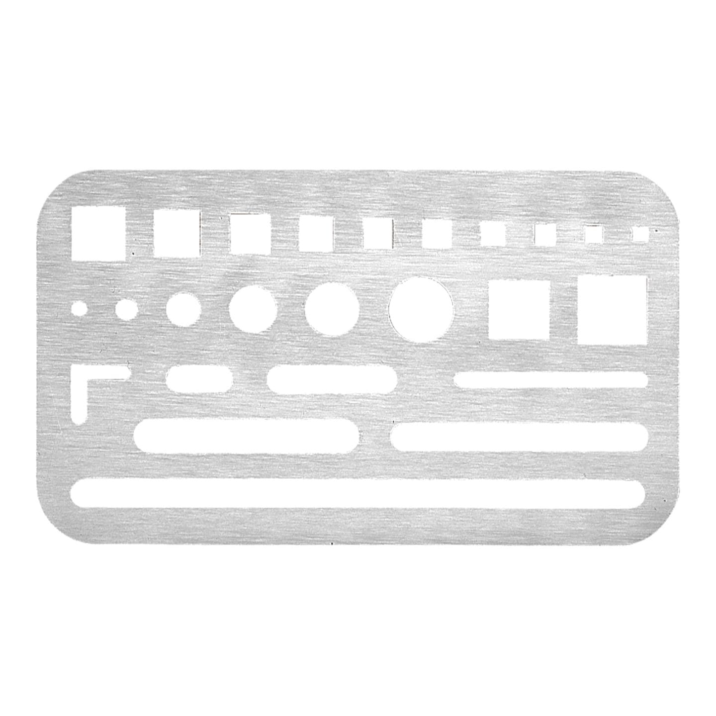 1-820-0003／字消板 ステンレス B