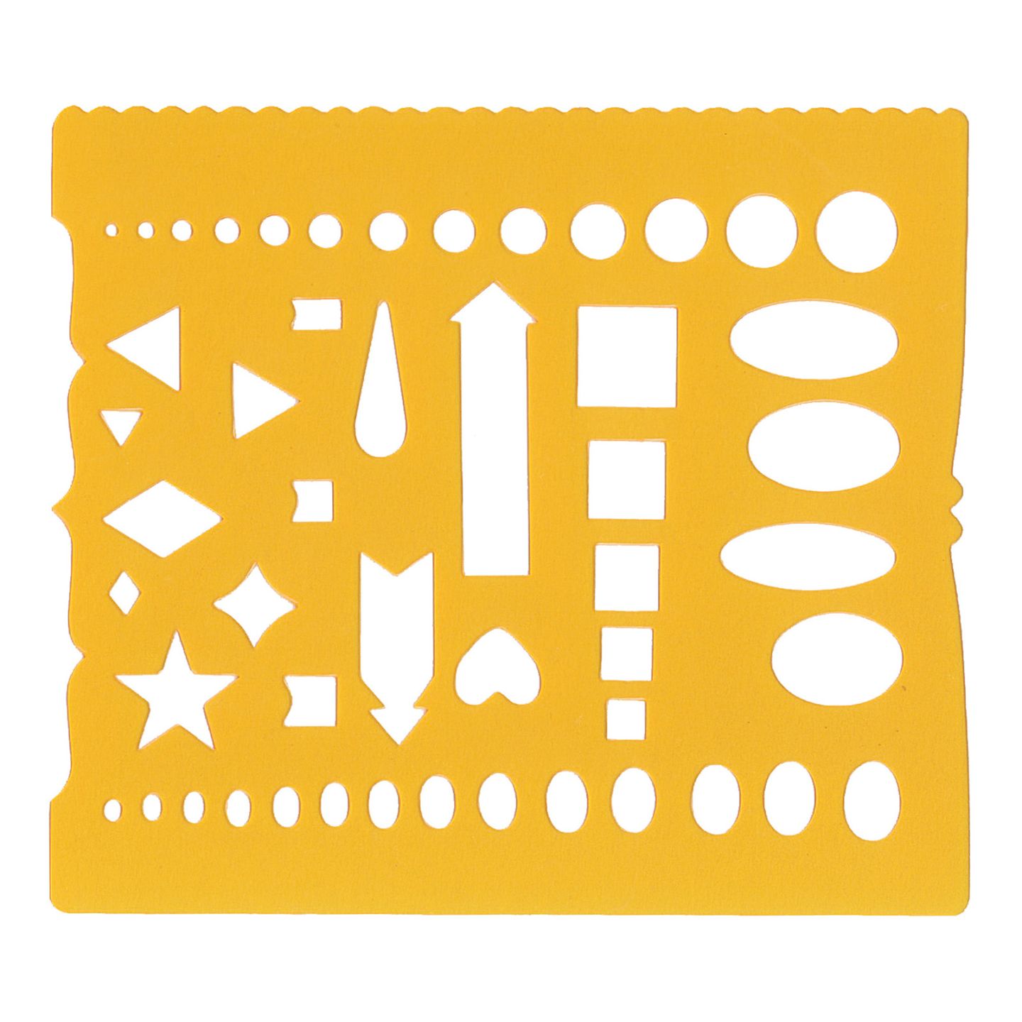 1-843-0072／テンプレート NO.72 カット定規