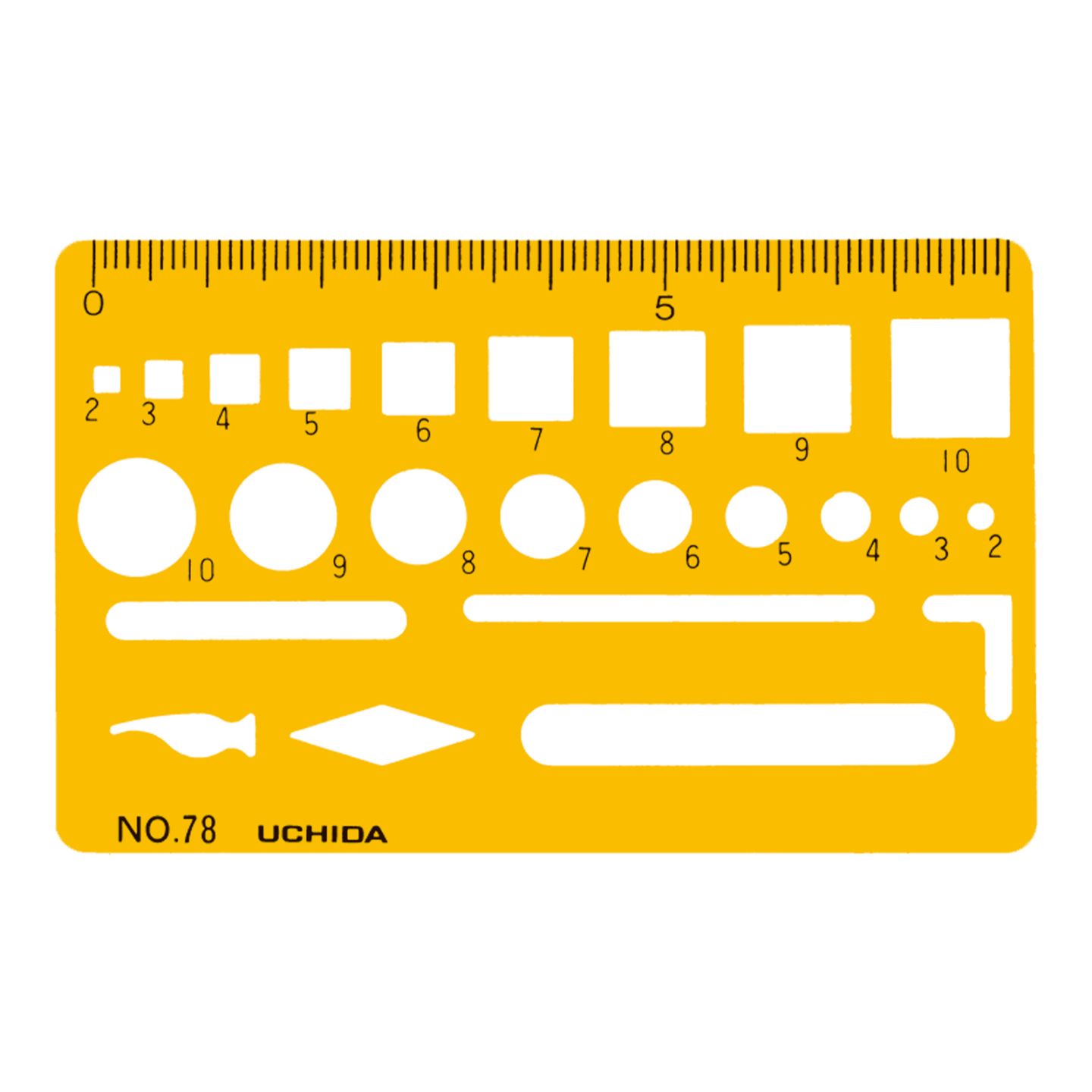 1-843-0078／テンプレート NO.78 カードサイズ