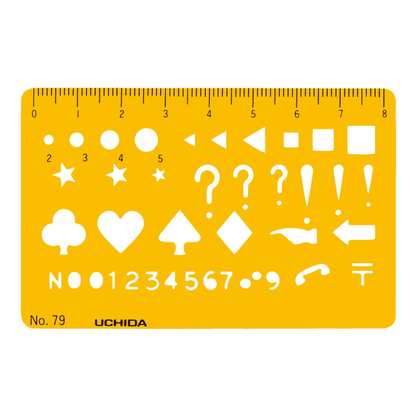 1-843-0079／テンプレート NO.79 カードサイズ