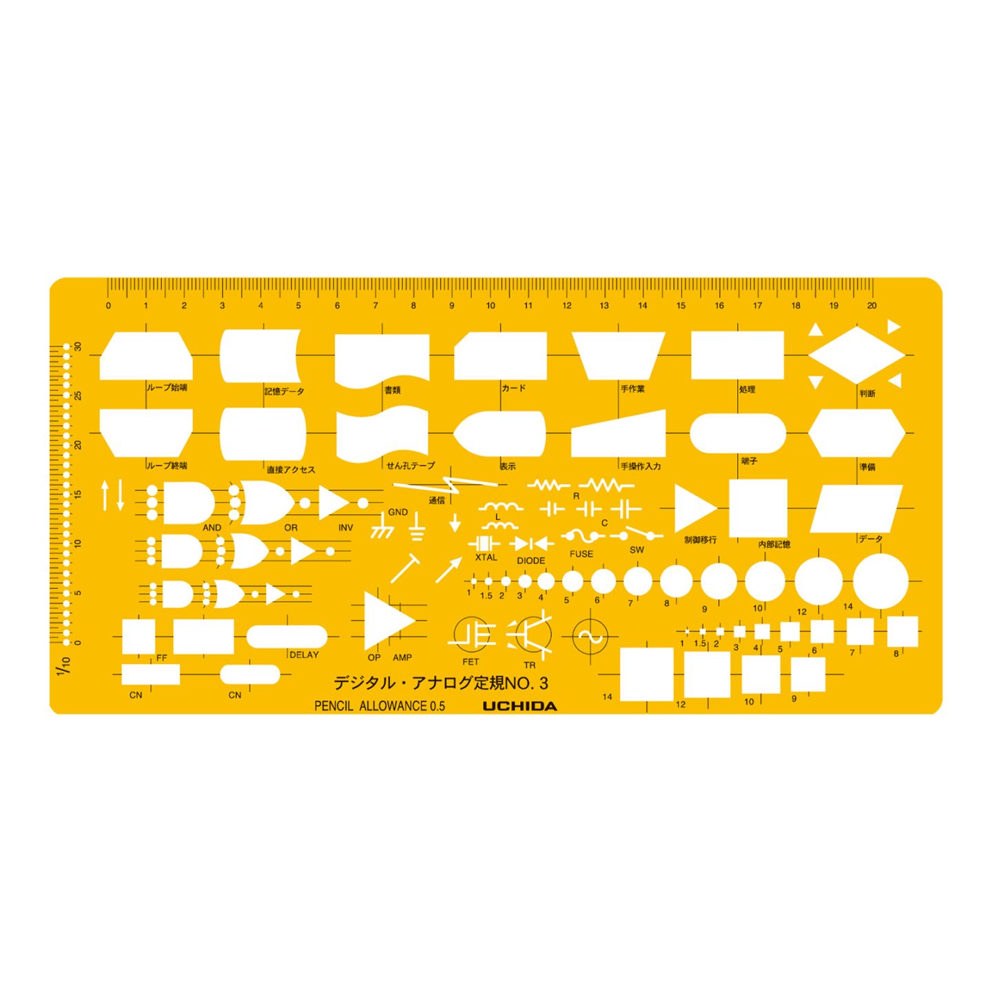 1-843-1800／テンプレート デジタル・アナログ NO.3