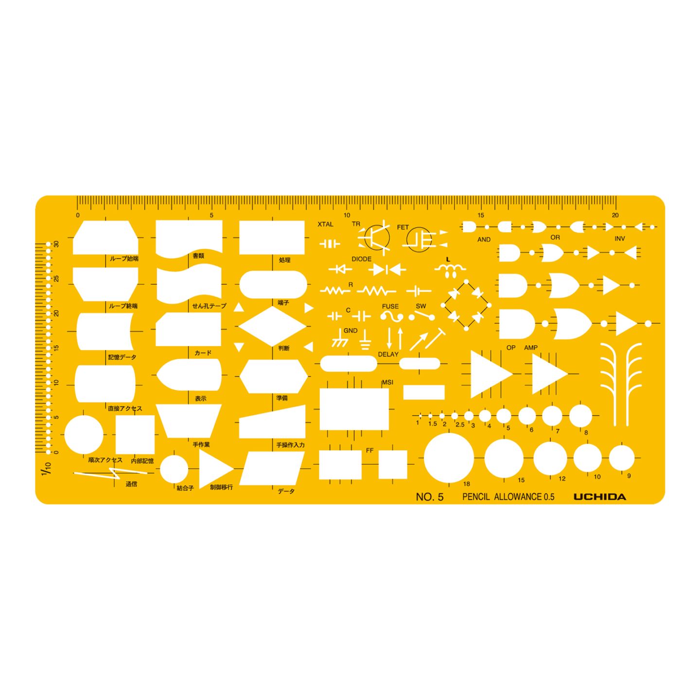 1-843-1802／テンプレート デジタル・アナログ NO.5