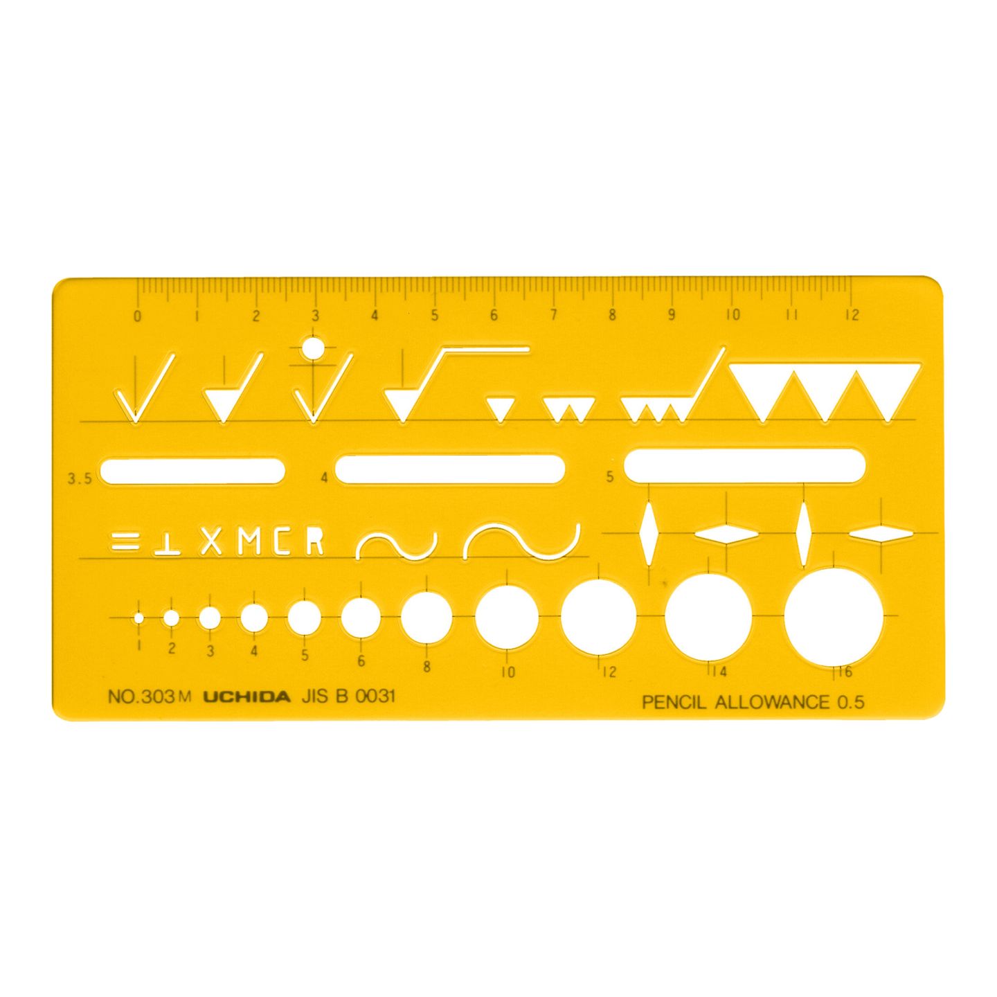 1-843-1809／テンプレート NO.303M 仕上記号