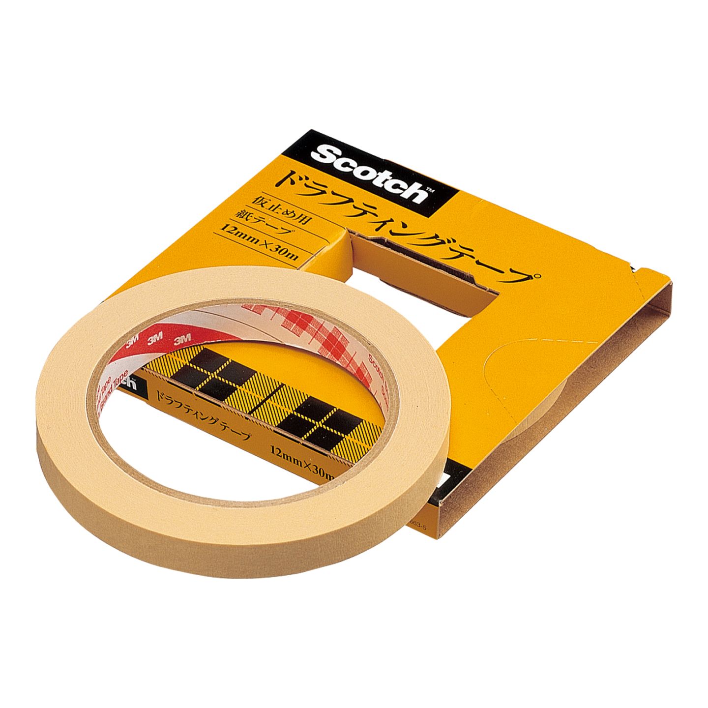 1-851-0330／ドラフティングテープ 12mm×30m