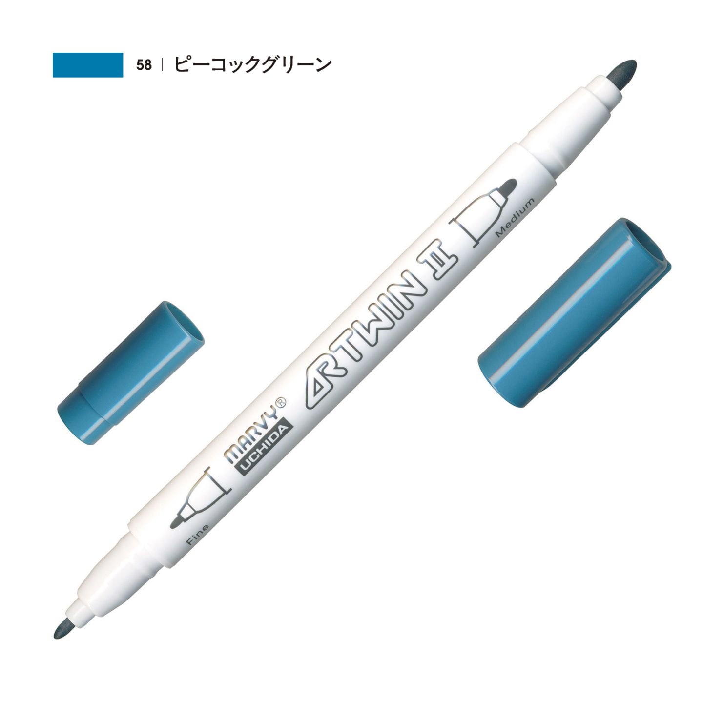 アーツイン II ピーコックグリーン（58）