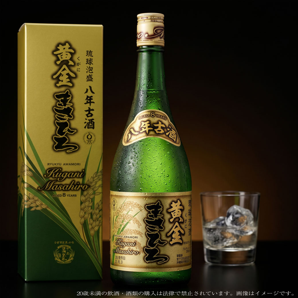 【6本セット/送料無料】八年古酒 黄金まさひろ30度720ml