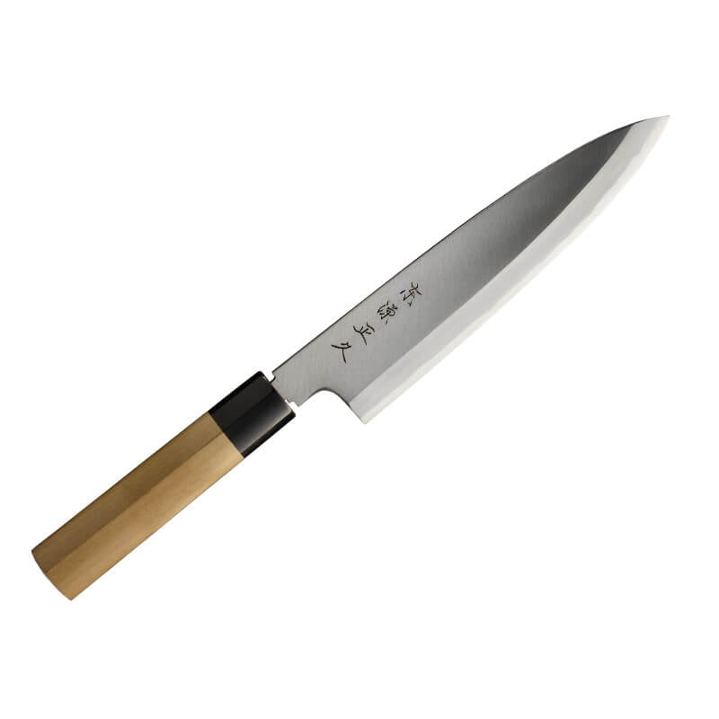 東源重紀】子の日 相出刃 青鋼 8寸 出刃包丁 大型 刃