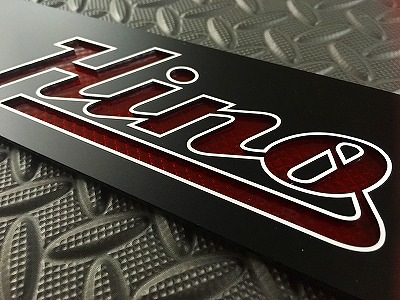 センターマークアンドン Hino | アンドン,抜文字センターマーク 