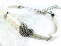 PreciousJewelries/㡼2ť쥶ɥ֥쥹å/ϡȥѥ/ۥ磻