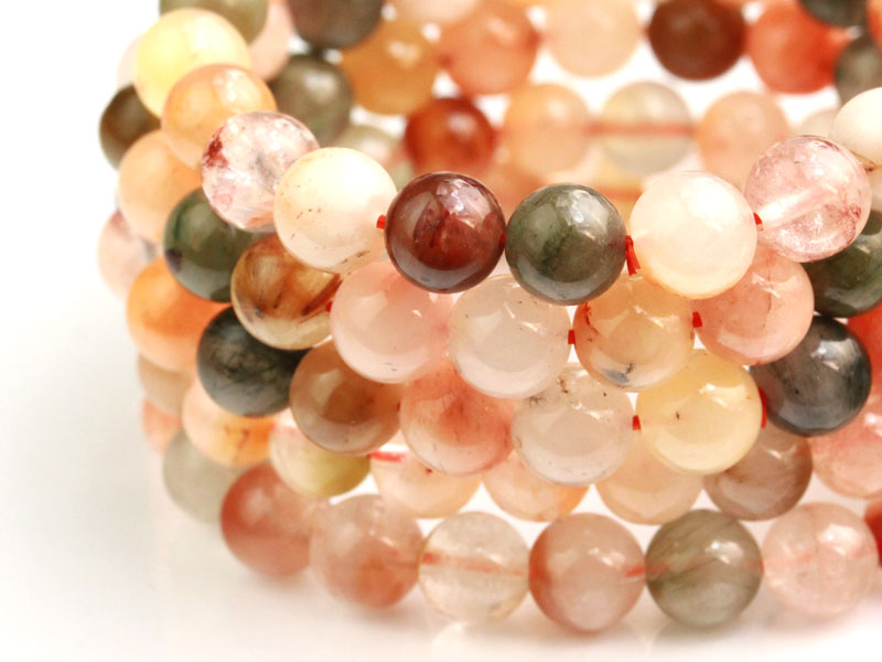 天然石ブレスレット/福禄寿/ラウンド/8mm｜天然石やパワーストーンの卸