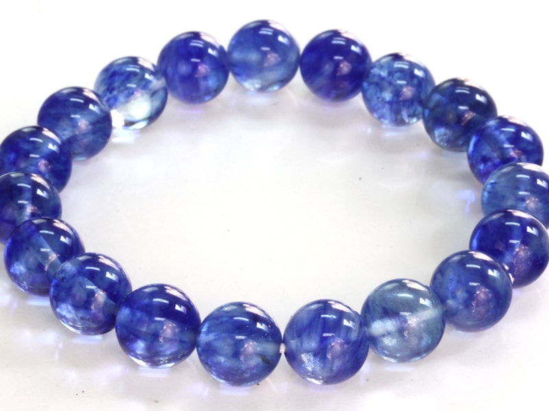 空気感のあるブルーカラー☆パワーストーン/ブレスレット/ブルー