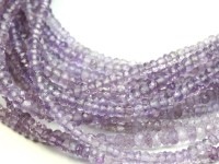 【≪20％OFF≫超特価SALE】天然石ブレスレット/ピンクアメジスト(amethyst/紫水晶)/ボタンカット/約22cm/約2mm/1本【天然石/パワーストーン】【アメリカツーソン・香港展示会・世