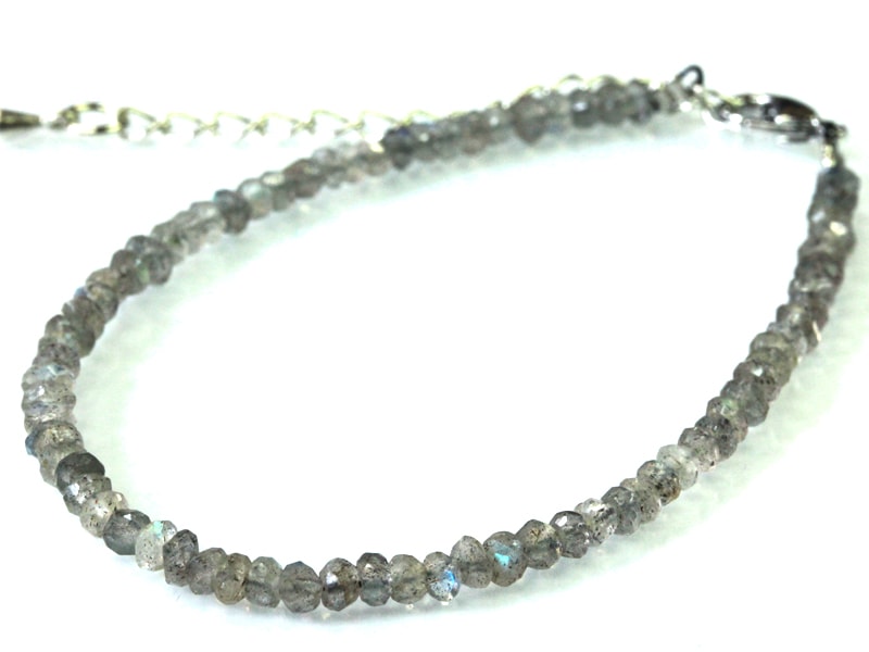 ڢ20OFFĶòSALEŷХ֥쥹å/֥ɥ饤(Labradorite/⳥Ĺ)/ܥ󥫥å/22cm/2mm/1ܡŷ/ѥȡۡڥꥫġ󡦹ŸϽŸ㤤դ