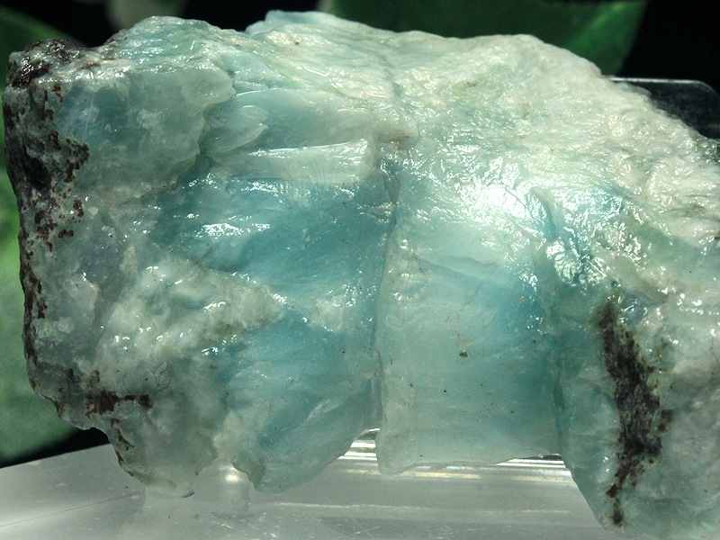 激レア　1点物　ドミニカ共和国産　母岩付き　希少ラリマー 原石 激レア1点物ドミニカ共和国産母岩付き希少ラリマー 原石