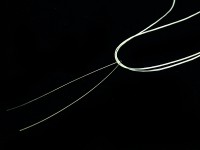 【激安】パーツ・副資材/アクセサリー製作用/ゴム通し用ワイヤー(針金)/シルバー/3本セット