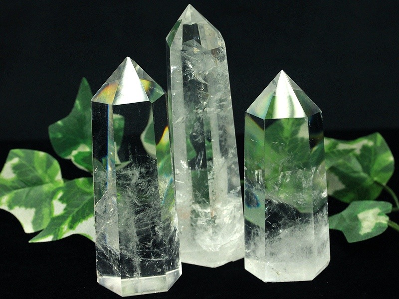 水晶（クリスタルクォーツ）原石｜マダガスカル産｜ツインポイント】