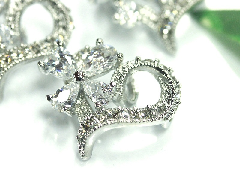 激安】パーツ・副資材/キュービックジルコニア(cz)パーツ/シルバー  