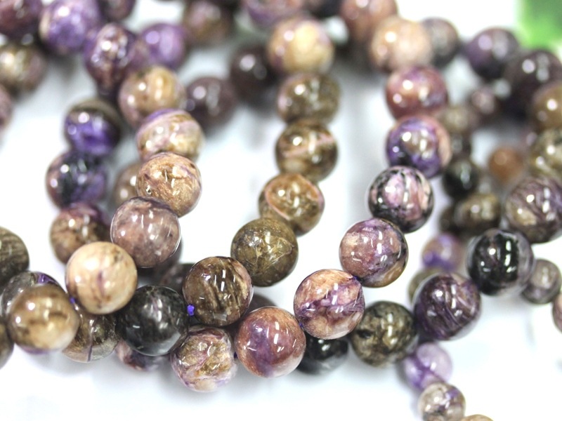 天然石　パワーストーン　マーブル 希少色！人気石☆世界三大ヒーリングストーン☆マーブル・照り