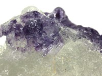 【1点もの】激レア・数量限定品！★希少！高発色パープル、透明度、光沢◎★カルサイト結晶共生母岩付き★天然石/パープルトルマリン/母石付きラフ原石/78g【アメリカツーソン・香港展示会・世界各地出展品買