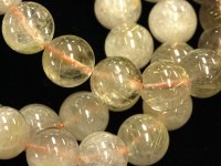 限定入荷★輝く太・細の針！2Aランク★天然石ブレスレット/ゴールドルチル(金針水晶)/ラウンド/15mm/1本【天然石/パワーストーン】【アメリカツーソン・香港展示会・世界各地出展品買い付け】|ルチル