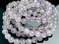 定番人気★優しい発色★人気のラベンダーカラー★2A/天然石ブレスレット/ラベンダーアメジスト(Lavender Amethyst/紫水晶)/ラウンド/8mm/1本【天然石/パワーストーン】【アメリカツ
