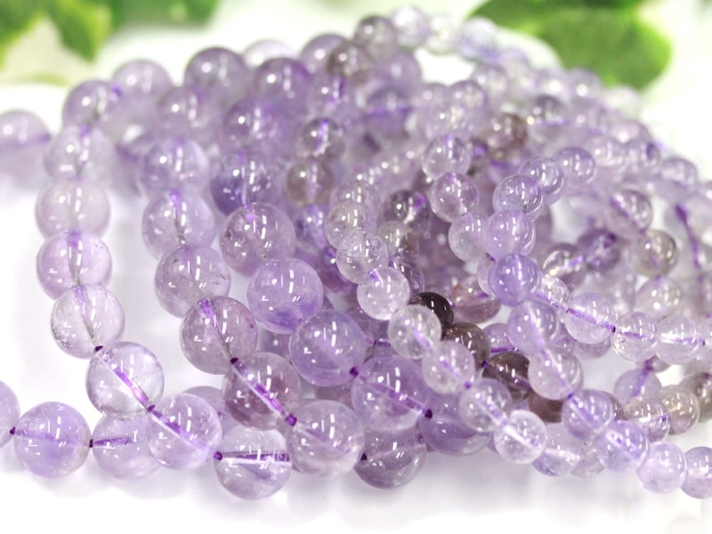 定番人気☆優しい発色☆人気のラベンダーカラー☆3A/天然石