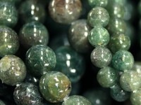 お買い得品！★希少グリーンカラー★絆を強める石★天然石ブレスレット/グリーンアパタイト(apatite・燐灰石)/ラウンド/14mm/1本【天然石/パワーストーン】【アメリカツーソン・香港展示会・世界