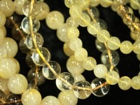 限定入荷★太・細の針！3Aランク★天然石ブレスレット/ゴールドルチル(金針水晶)/ラウンド/7mm/1本【天然石/パワーストーン】【アメリカツーソン・香港展示会・世界各地出展品買い付け】|ルチルクォー