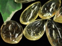 激安！限定入荷★金運・財運の石★透明度◎輝く金針★ルース（裸石）/ゴールドルチルクォーツ（ルチレイテッドクォーツ/金紅石入り水晶）/Lサイズ/1粒【返品交換不可】【天然石/パワーストーン】【アメリカツ