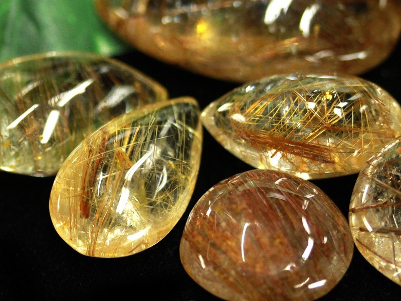 ✴️ モリオン黒水晶ゴールドルチル金針ルチルルチルクォーツ天然石