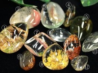 激安！限定入荷★金運・財運の石★透明度◎超濃密！びっしり金針！★ルース（裸石）/ルチルクォーツ（ルチレイテッドクォーツ/庭園・金紅石入り水晶）/1粒【返品交換不可】【天然石/パワーストーン】【アメリカ