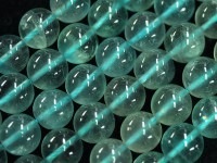 【数量限定SALE】天才の石！人気のカラー★2A/天然石ビーズ/ペールブルーフローライト(fluorite,蛍石）/ラウンド/10mm/1連【天然石/パワーストーン】【アメリカツーソン・香港展示会・世