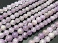 【数量限定SALE】限定入荷！美しい色合いの人気定番石★天然石ビーズ/ラベンダーアメジスト/ラウンド/5.5-6.4mm/1連【天然石/パワーストーン】【アメリカツーソン・香港展示会・世界各地出展品買