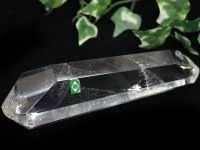 【USAツーソンミネラルショー商品】超美麗！透明度◎★開運、浄化、金運、厄除けに！★ブラジル/キャッスル鉱山産★FA/天然原石/レインボー両頭水晶ポイント（両剣水晶/ダブルターミネーテッド/ダブルポイ