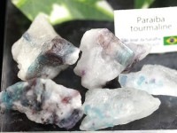 ≪原石祭り30%OFF≫【USAツーソンミネラルショー商品】世界三大希少石★トルマリンの最高峰★ブラジル/パライバ州/サンジョゼ・ダ・バターリャ鉱山産★天然原石/パライバトルマリン原石（Paraiba