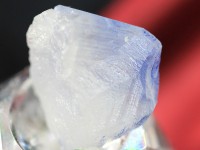 ≪原石祭り30％OFF≫【USAツーソンミネラルショー商品】超プレミア！水晶に浮かぶ深いブルー★流通量極少アイテム★ブラジル/バイーア州産★FAランク/天然原石/デュモルチェライトインクォーツ（Dum
