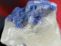 ≪原石祭り30％OFF≫【USAツーソンミネラルショー商品】超プレミア！水晶に浮かぶ深いブルー★流通量極少アイテム★ブラジル/バイーア州産★天然原石/デュモルチェライトインクォーツ（Dumortier