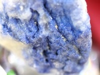 ≪原石祭り30％OFF≫【USAツーソンミネラルショー商品】超プレミア！水晶に浮かぶ深いブルー★流通量極少アイテム★ブラジル/バイーア州産★天然原石/デュモルチェライトインクォーツ（Dumortier