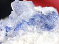 ≪原石祭り30％OFF≫【USAツーソンミネラルショー商品】超プレミア！水晶に浮かぶ深いブルー★流通量極少アイテム★ブラジル/バイーア州産★天然原石/デュモルチェライトインクォーツ（Dumortier