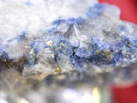 ≪原石祭り30％OFF≫【USAツーソンミネラルショー商品】超プレミア！水晶に浮かぶ深いブルー★流通量極少アイテム★ブラジル/バイーア州産★天然原石/デュモルチェライトインクォーツ（Dumortier