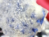 ≪原石祭り30％OFF≫【USAツーソンミネラルショー商品】超プレミア！水晶に浮かぶ深いブルー★流通量極少アイテム★ブラジル/バイーア州産★天然原石/デュモルチェライトインクォーツ（Dumortier