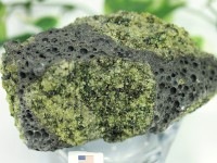 ≪原石祭り20%OFF≫【USAツーソンミネラルショー商品】1点物！★人気の鉱物★群生結晶★USAアリゾナ州産★天然原石/ペリドット母岩付き原石(橄欖石/オリビン/Peridot/Olivine)/約