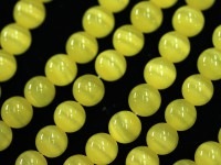 人気！★限定入荷★パワーストーンビーズ/キャッツアイゴールド006/約10mm/1連【天然石/パワーストーン】【アメリカツーソン・香港展示会・世界各地出展品買い付け】|キャッツアイ|ガラス・プラスチッ