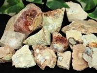 ≪原石祭り20%OFF≫【USAツーソンミネラルショー商品】レア！希少な母岩付き★希望と幸運の石★輝く遊色効果★メキシコ産★天然原石/ホワイトオパール(蛋白石/欧泊/white Opal)/41-60