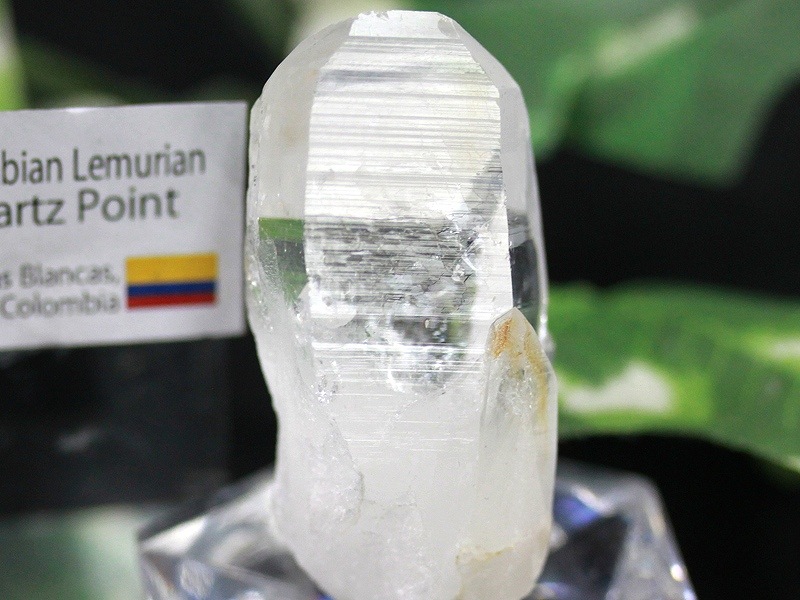 モリオン ダブルポイント タビュラークリスタル ファントム 天然石 ワンド